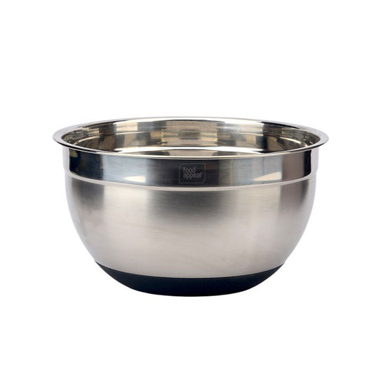 קערת ערבול נירוסטה -מגוון גדלים-קערות נירוסטה-Food Appeal-4 ליטר-סופר הום