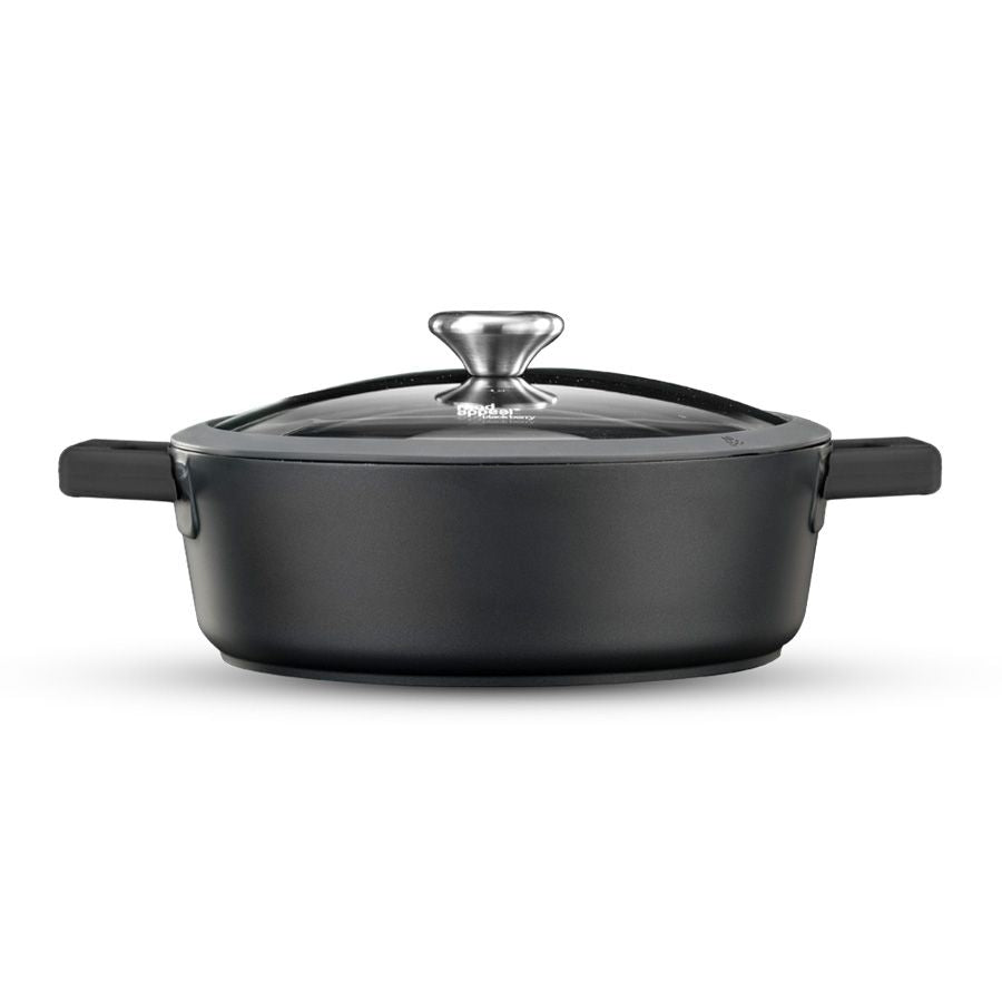 BLACKBERRY סדרת סירים במגוון גדלים - סדרת-סירי אלומיניום-Food Appeal-סוטאז' 36 ס"מ 7.3 ליטר-סופר הום