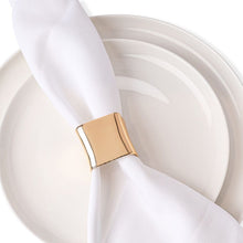 טען תמונה לצפייה בגלריה, חבק למפית GOLD SQUARE-חבקים למפיות-Food Appeal-סופר הום