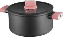 Load image into Gallery viewer, סיר בישול עם מכסה 28 ס''מ 6 ליטר Soltam Cube - צבע צבעוני-סירי אלומיניום-Soltam סולתם-סופר הום