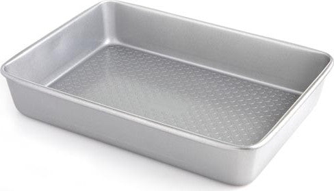 תבנית מלבנית חזקה ועמוקה FLOW - מגוון גדלים-תבניות מתכת-Naaman נעמן-25*32*5 ס"מ-סופר הום