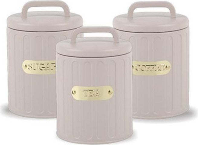 סט 3 קופסאות אחסון – תה קפה סוכר-סט תה קפה סוכר-Via Home-סופר הום