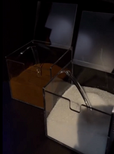 Load image into Gallery viewer, מיכל אחסון אקרילי למטבח עם כפית-מיכל אחסון-Cucina-סופר הום