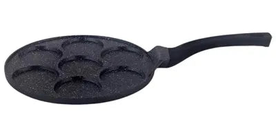 מחבת שקעים לפנקייק יציקת אלומיניום 26 ס"מ-מחבת קרפ ופנקייק-Soltam סולתם-סופר הום