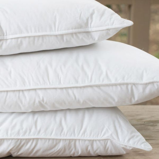 כרית שינה 100% כותנה במילוי נוצות דגם Diamond-כרית נוצות-Vardinon ורדינון-סופר הום