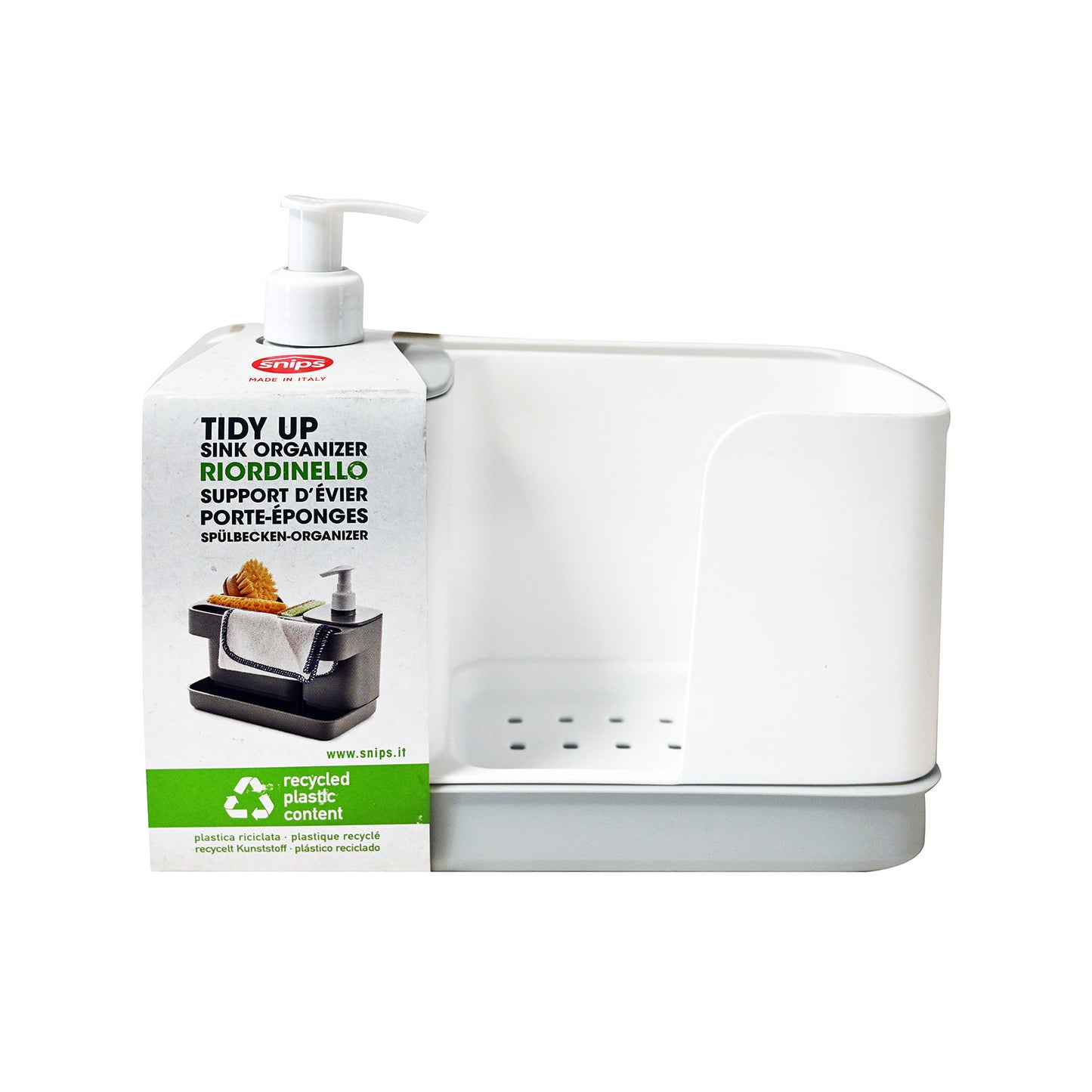 דיספנסר לסבון - מגוון צבעים-דיספנסר לסבון-Snips-לבן-סופר הום