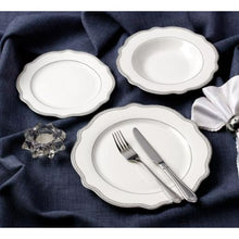 טען תמונה לצפייה בגלריה, סט 18 חלקים BROOKLYN-סט צלחות פורצלן-ROSE&STEIN-סופר הום