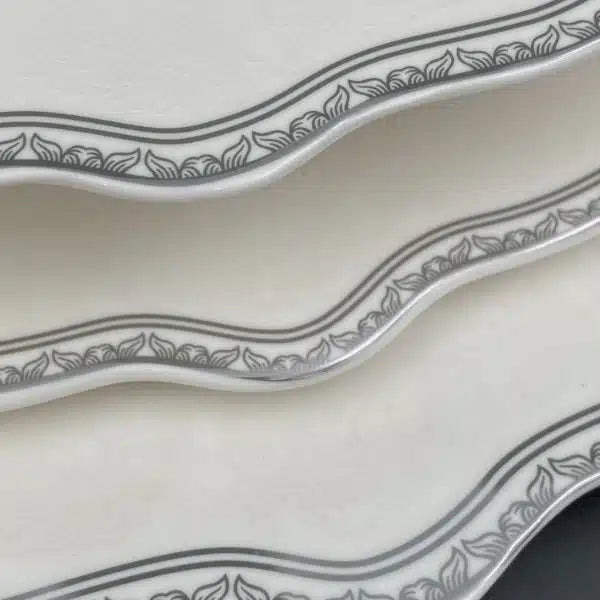 סט 18 חלקים BROOKLYN-סט צלחות פורצלן-ROSE&STEIN-סופר הום