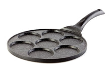 טען תמונה לצפייה בגלריה, מחבת שקעים לפנקייק יציקת אלומיניום 26 ס"מ-מחבת קרפ ופנקייק-Soltam סולתם-סופר הום