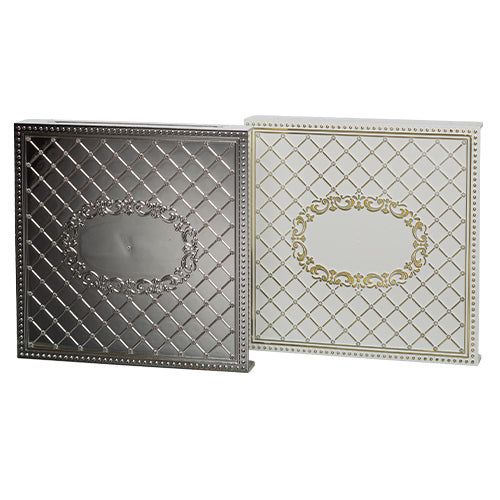 כיסוי פלסטיק לבן\כסף למתג 10 ס"מ - עם דוגמא-כיסוי מתגים לשבת-SUPERHOME סופרהום-לבן-סופר הום