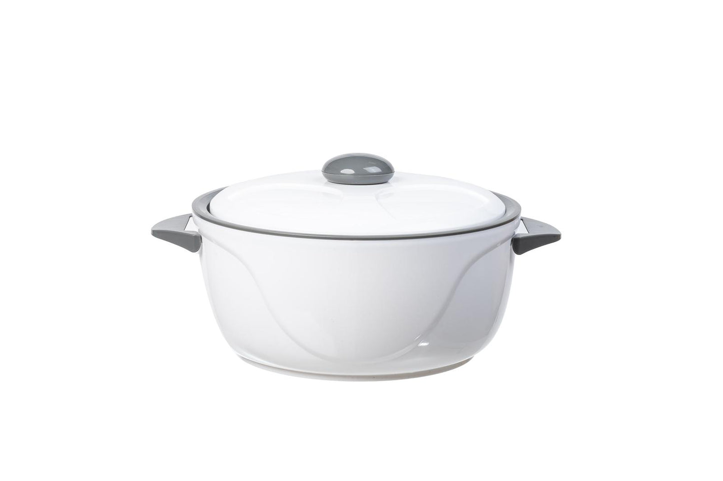 סיר תרמוס לבן 4 ליטר-קופסאות מטבח תרמיות-SUPERHOME סופרהום-סופר הום