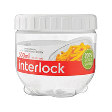 Load image into Gallery viewer, קופסת אחסון עגולה אינטרלוק 500 מ"ל-מיכל אחסון-Lock & Lock-סופר הום