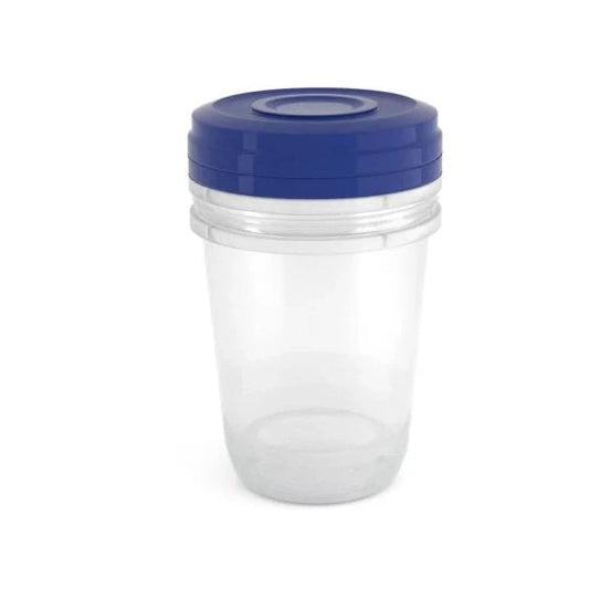 סט 2 צנצנות-מיכל אחסון-ItalPlast-סופר הום