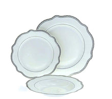 טען תמונה לצפייה בגלריה, סט 18 חלקים BROOKLYN-סט צלחות פורצלן-ROSE&STEIN-סופר הום