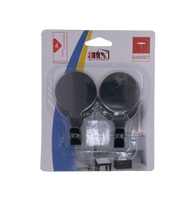 טען תמונה לצפייה בגלריה, קולב הדבקה עגול שחור - 4 יחידות-מתלים למטבח-SUPERHOME סופרהום-שחור-עגול-סופר הום