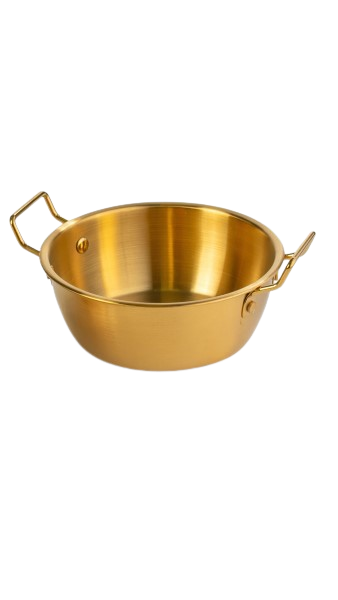 קערית הגשה עם ידיות - גדול\קטן-קערות מתכת-Cucina-קטן-סופר הום