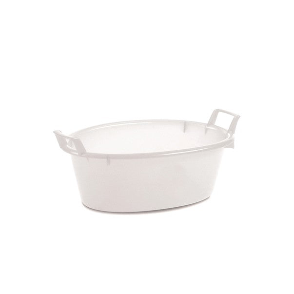 גיגית אובלית עם ידיות אחיזה-גיגית כביסה-Stefanplast-סופר הום