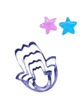 Load image into Gallery viewer, סט חותכנים נירוסטה חמסה-חותכנים-Cucina-סופר הום