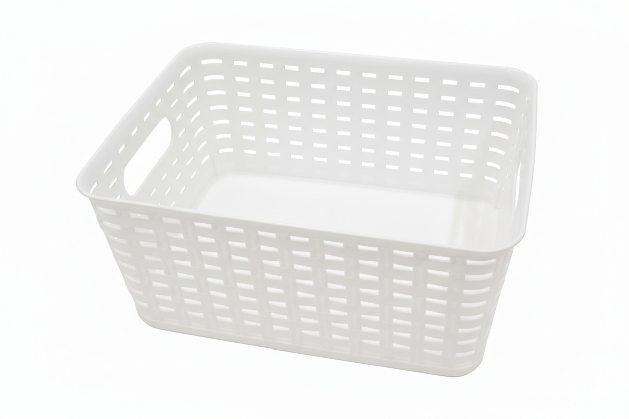 סלסלת ראטן קטנה - מגוון צבעים-סלסלה-SUPERHOME סופרהום-לבן-סופר הום