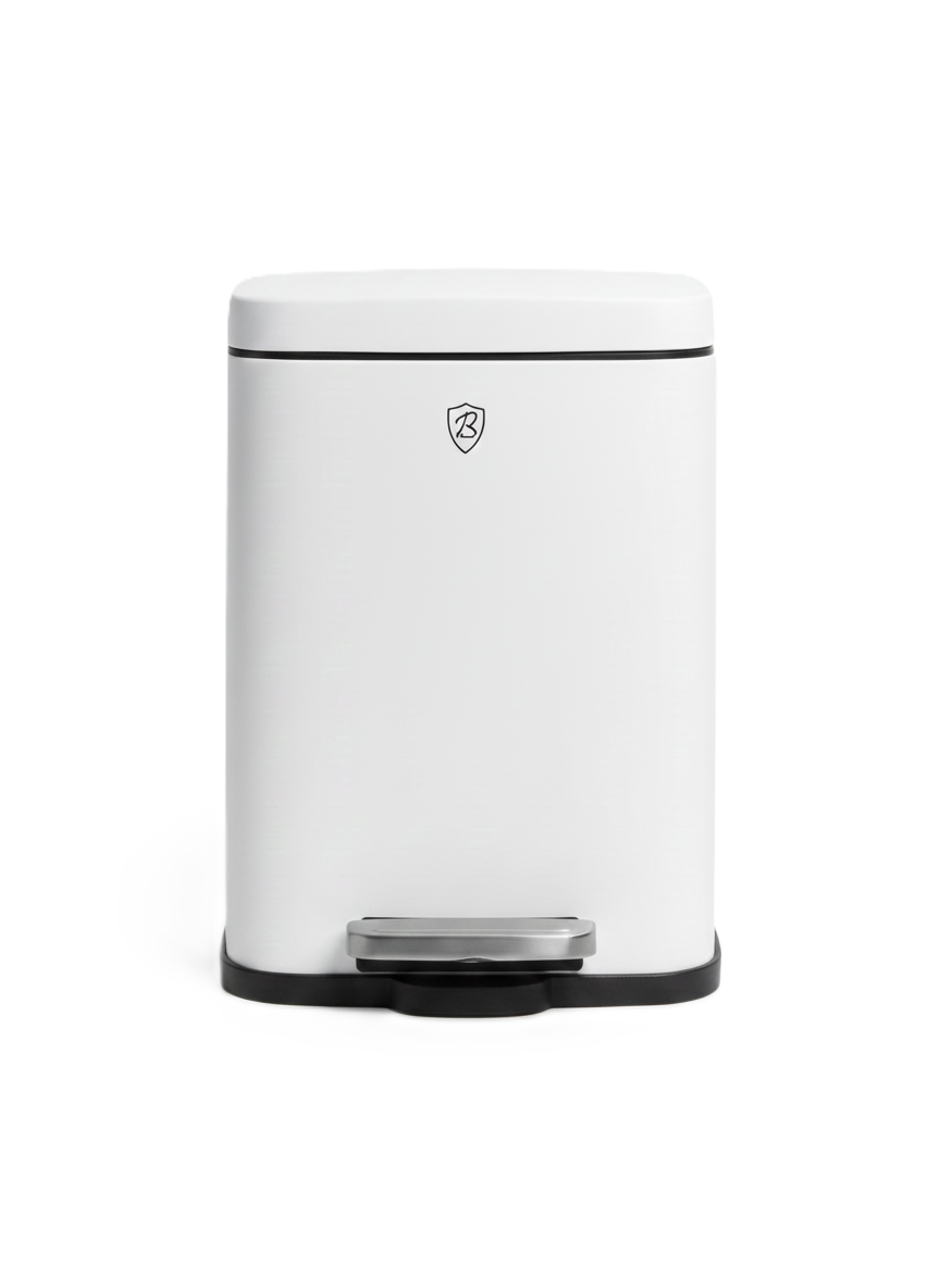 פח דוושה מלבן- מגוון צבעים-פח לשירותים-SUPERHOME סופרהום-לבן-סופר הום