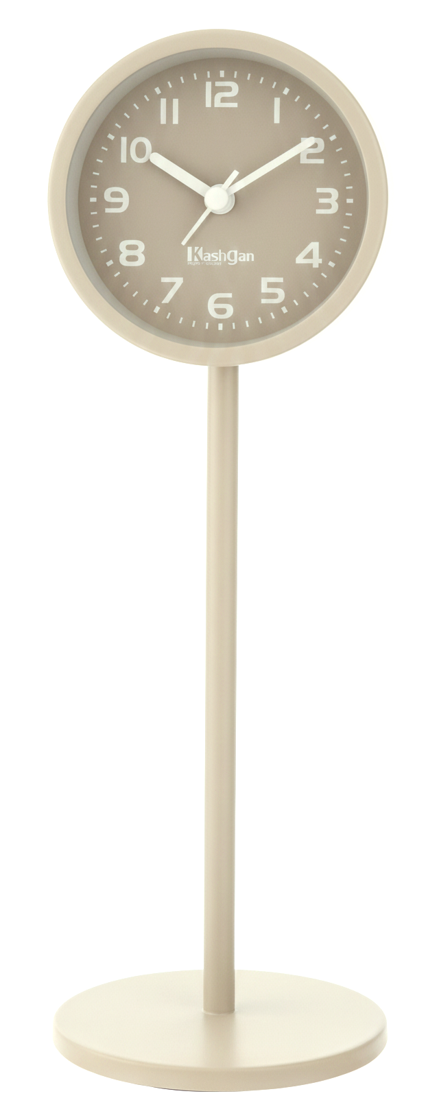 שעון מעורר עומד מגוון צבעים-שעון מעורר-KashGan-בז'-סופר הום