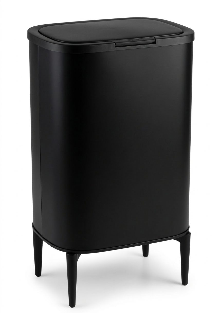 פח 55 ליטר - מגוון צבעים-פח למטבח-סופר הום-שחור-סופר הום