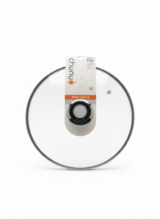 מכסה פיירקס לסיר 28 ס"מ-מכסה לסיר-SUPERHOME סופרהום-סופר הום