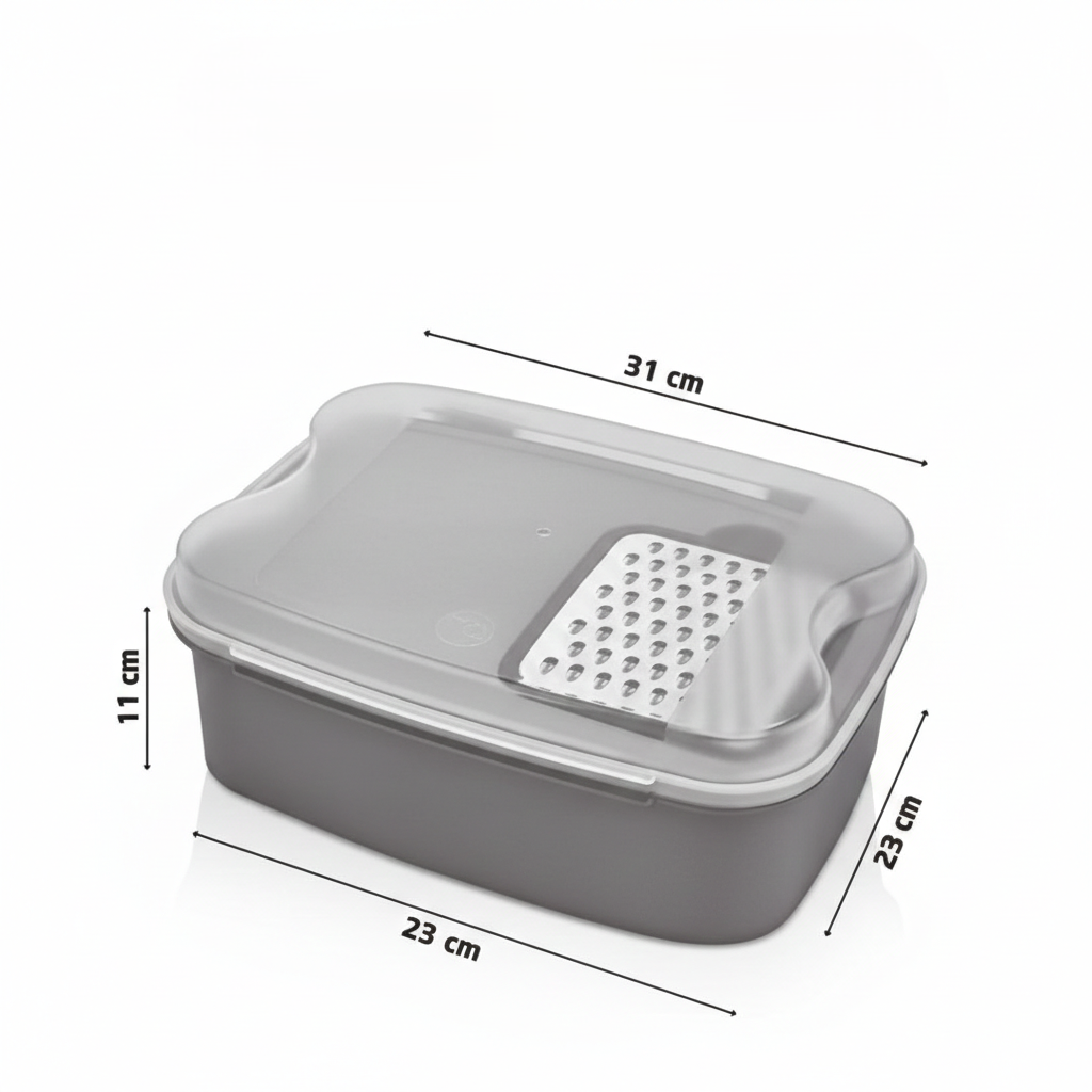 פומפייה עם מיכל אחסון 4.5 ליטר-מגרדת ידנית-GOLYAN-סופר הום