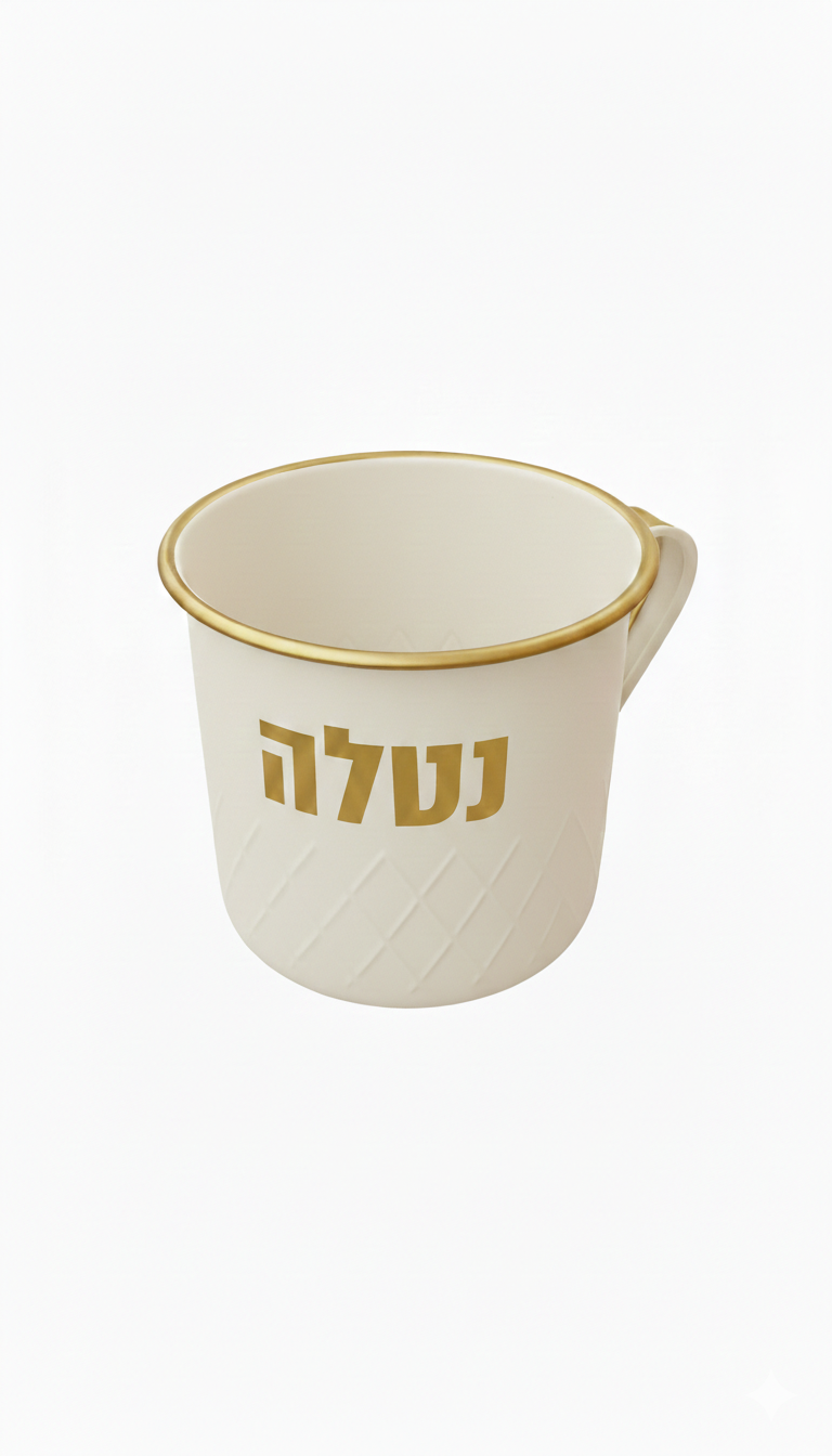 נטלה עם כיתוב - מגוון צבעים-נטלה מתכת-SUPERHOME סופרהום-קרם - כיתוב זהב-סופר הום