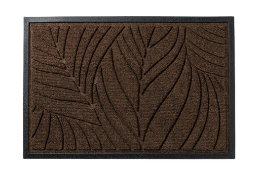 שטיח סף מעוצב - מגוון צבעים-שטיח בד-דיקלית-חום ככה-סופר הום