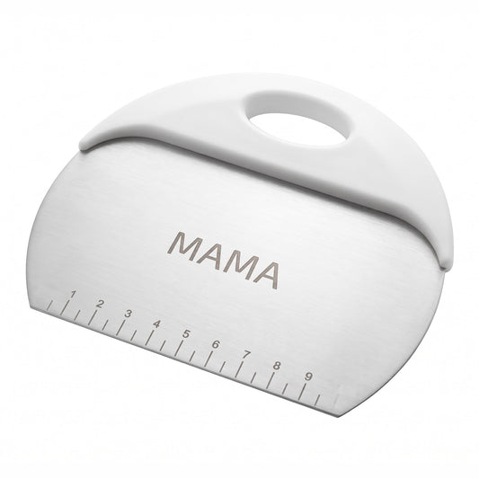 סכין לחיתוך בצק עגול - במגוון צבעים-קלף בצק-MAMA-לבן-סופר הום