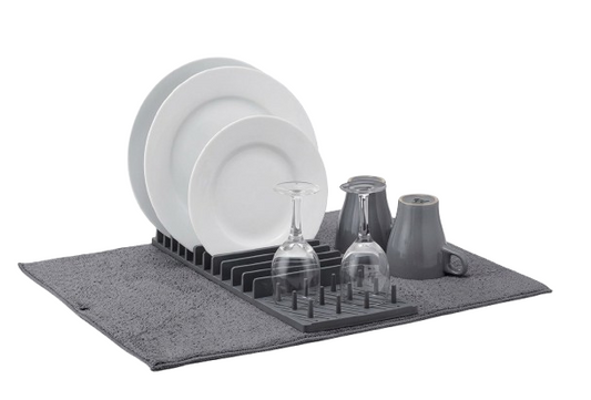 מתקן לייבוש כלים על משטח מיקרופייבר-משטח לייבוש כלים-Kitchen & more-סופר הום