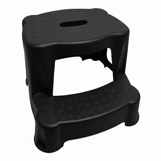 שרפרף מדרגה - מגוון צבעים-שרפרף-Tal Plast-שחור-סופר הום