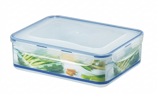 קופסת פלסטיק מחולקת - 3.9 ליטר-קופסאות מטבח פלסטיק-Lock & Lock-סופר הום
