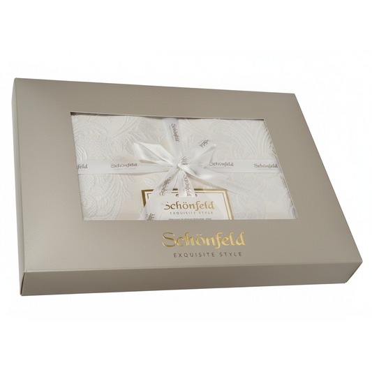 מפת שולחן דגם VENEZIA - מגוון מידות-מפת שולחן-Schonfeld Collection-140x110 ס״מ-סופר הום