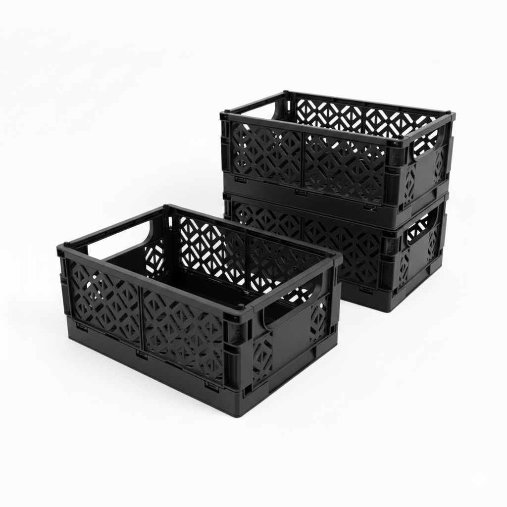 סלסלה מתקפלת Ella-סלסלה-Cucina-16.5*25*10 ס"מ-שחור-סופר הום