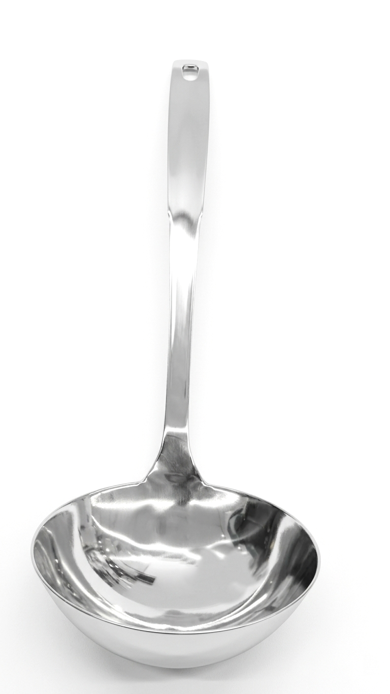 מצקת נירוסטה עמוקה-כף הגשה-Home & House-סופר הום