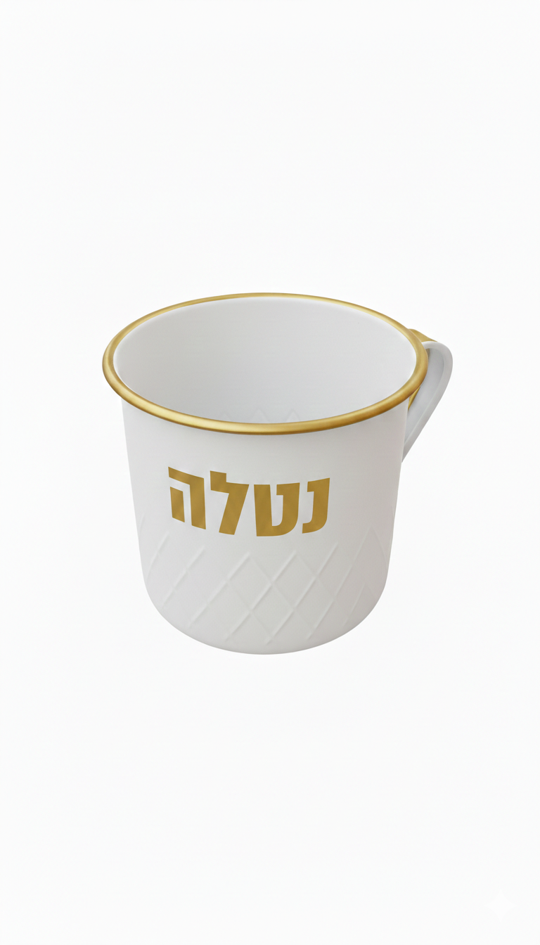 נטלה עם כיתוב - מגוון צבעים-נטלה מתכת-SUPERHOME סופרהום-לבן - כיתוב זהב-סופר הום