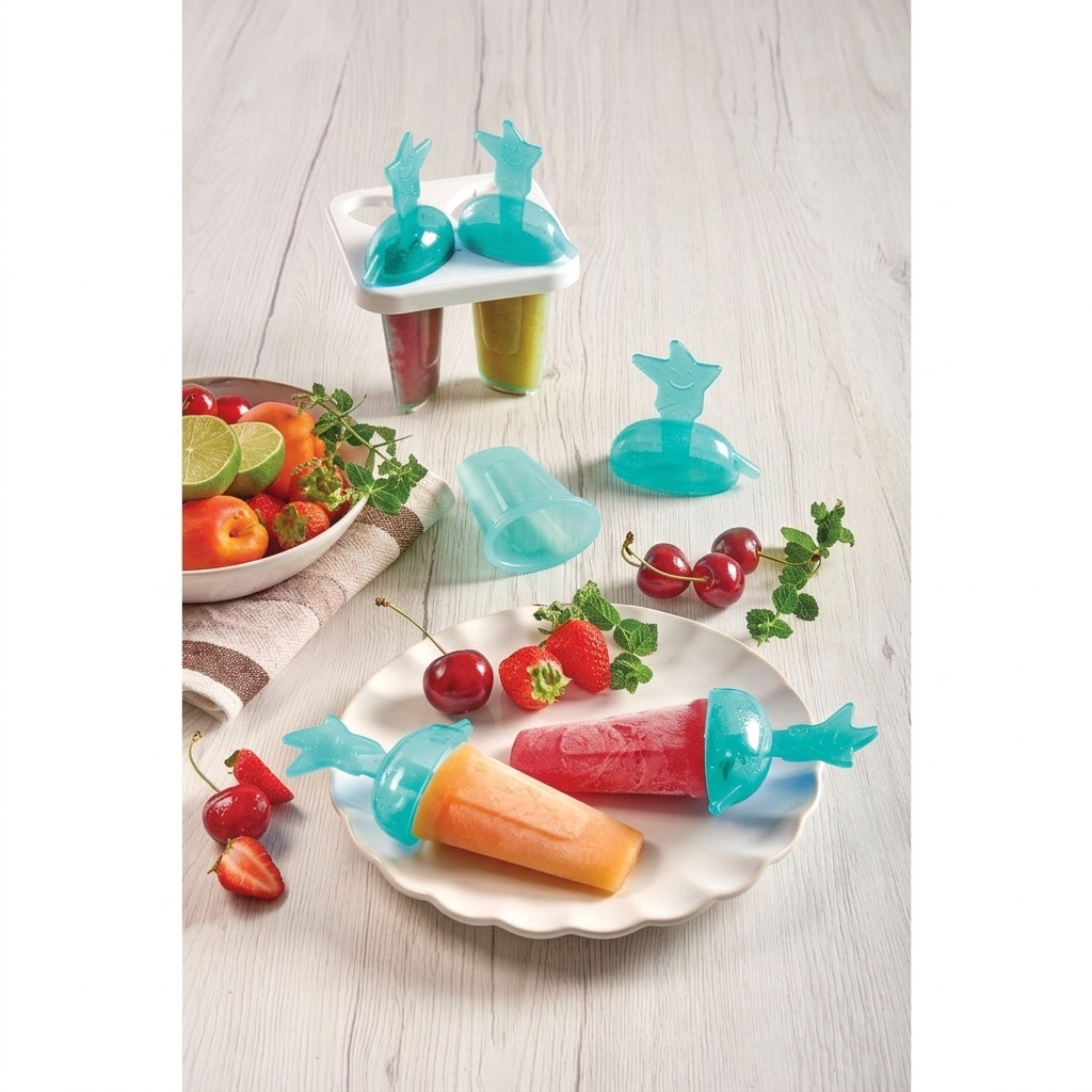 מתקן להכנת ארטיקים - מגוון צבעים-תבנית לארטיקים-Snips-תכלת-סופר הום