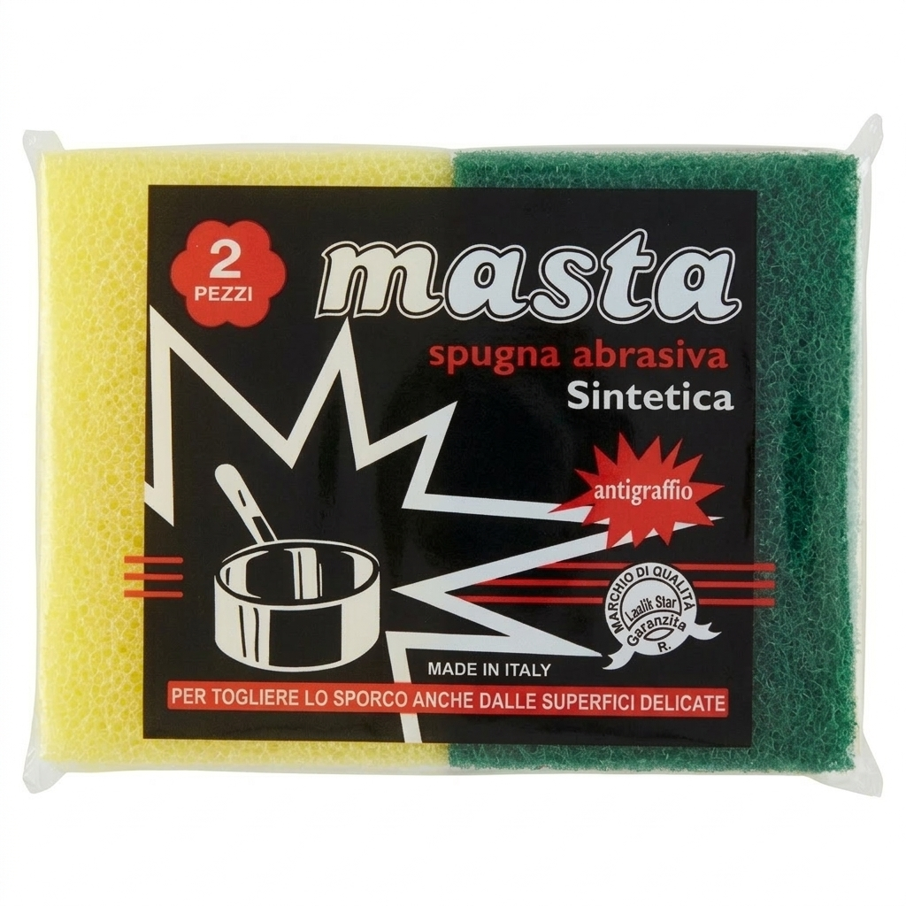 ספוגיות ניקוי עדינות - ללא שריטות - מגוון צבעים-סקוץ-ק.נ.ד.ה-ירוק צהוב-סופר הום