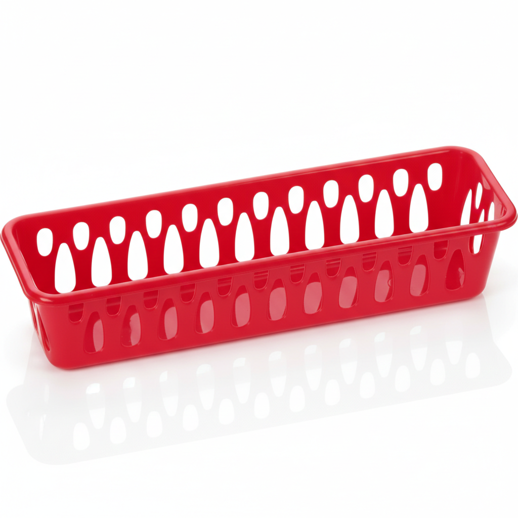 סלסלת ג'ודי ארוכה-סלסלה-Starplast-אדום-סופר הום