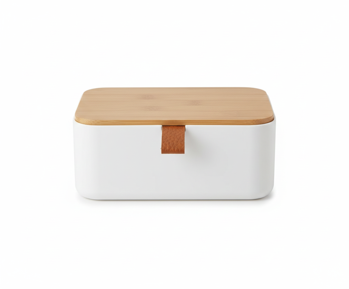 קופסת תכשיטים עם מראה - לבן-קופסת תכשיטים-KashGan-סופר הום