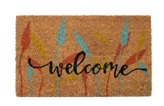 שטיח סיבי קוקוס - מגוון דגמים-שטיח בד-דיקלית-WELCOME-סופר הום