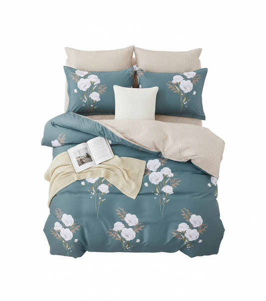 סט מצעים זוגי - דגם ליליאן/לורין-סט זוגי-EMILY-לורין-סופר הום