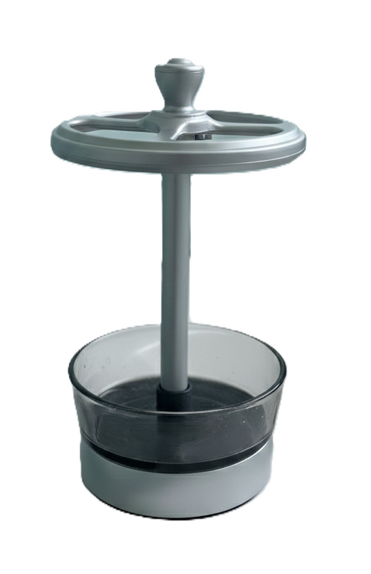 מעמד למברשת שיניים ROYAL-מתקן למברשות שיניים-Cucina-כסף-סופר הום