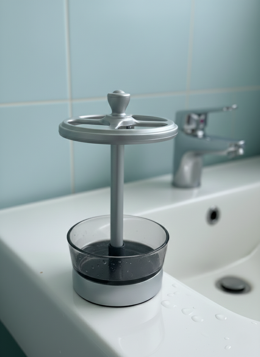 מעמד למברשת שיניים ROYAL-מתקן למברשות שיניים-Cucina-כסף-סופר הום