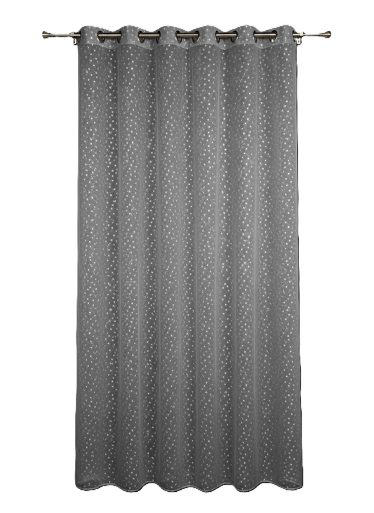 וילון קרמן – דמוי פשתן - מגוון צבעים-וילון בד-ASHRAM-אפור-סופר הום