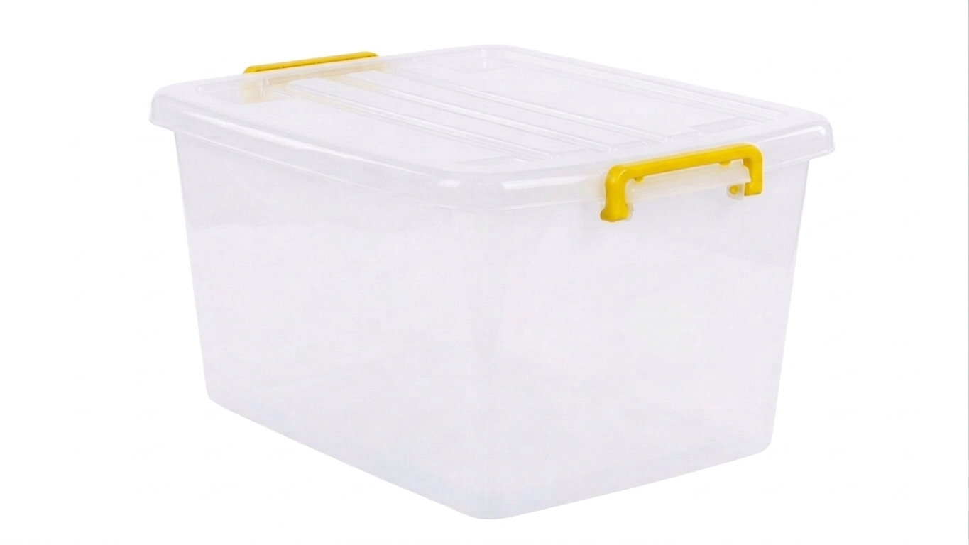 קופסת אחסון פלסטיק - מבחר גדלים וצבעים