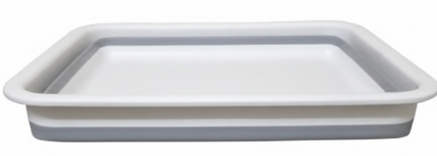 מגוון גדלים - SMART גיגית מתקפלת עם ידיות דגם-גיגית כביסה-Home smart-17*28.5*39 ס"מ-סופר הום