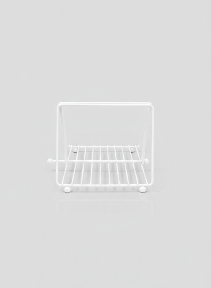 מעמד למפיות דגם - בזלת-מעמד מפיות שוכב-סופר הום-לבן-סופר הום